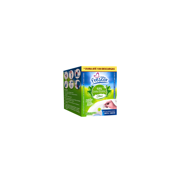 Gel Sanitário Novo Frescor Citrus Cx
