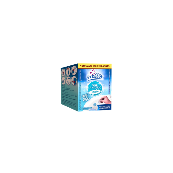 Gel Sanitário Novo Frescor Marine Cx