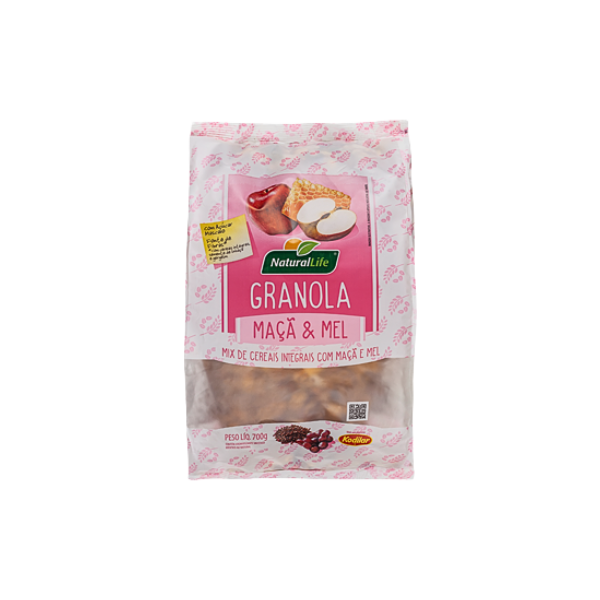 Granola Natural Life Kodilar Maçã e Mel 700g
