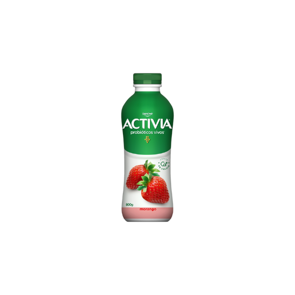 Iogurte Activia Garrafa Morango 800 g
