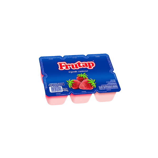 Iogurte Frutap Bandeja Morango 480g C/6