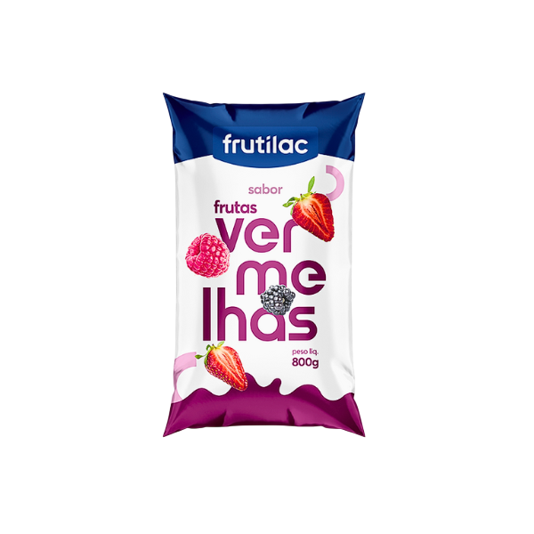 Iogurte Frutilac Frutas Vermelhas Sc 800g