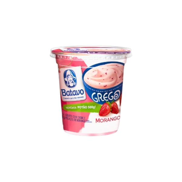 Iogurte Grego Batavo Copo Morango