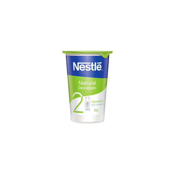 Iogurte Nestlé Natural Desnatado 160g
