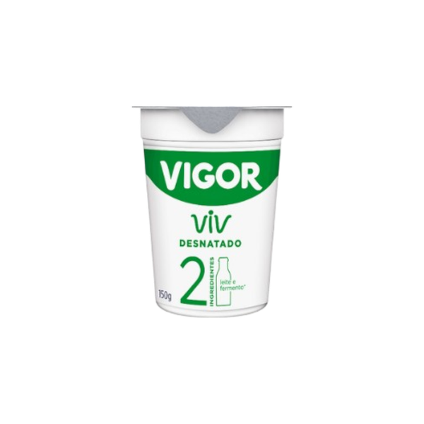 Iogurte Vigor Desnatado Copo 150g