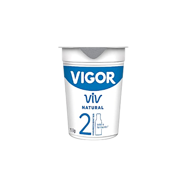 Iogurte Vigor Natural Copo 150g
