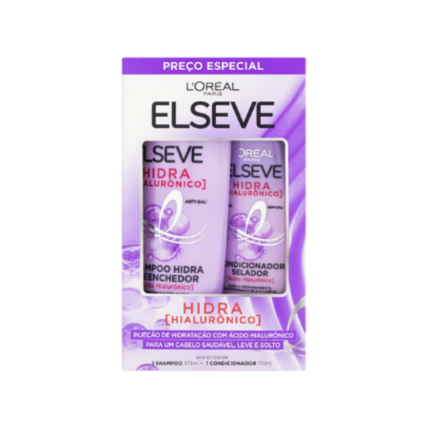 Kit Shp 375ml + Cond Elseve 170ml