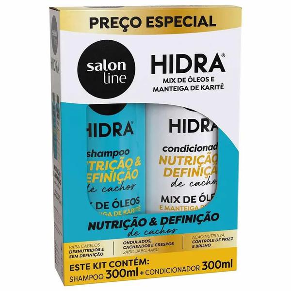 Kit Shampoo + Condicionador Salon Line 300ml