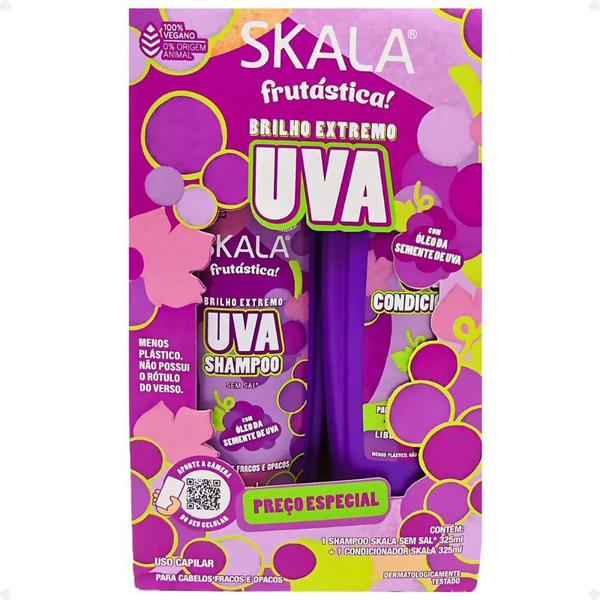Kit Shp 325ml + Cond 325ml Skala