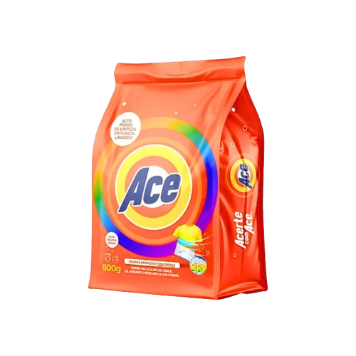 Lava Roupas em Pó Ace Sc 800g