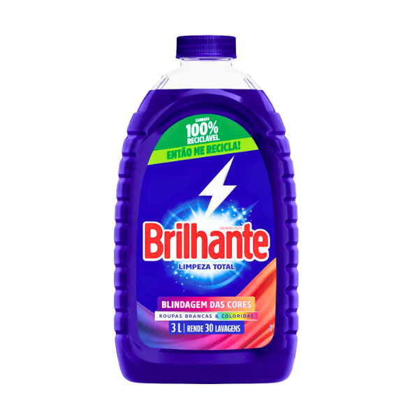 Lava Roupas Liq Brilhante 3l