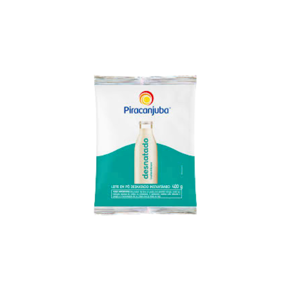 Leite em Pó Desnatado Piracanjuba Sc 400g
