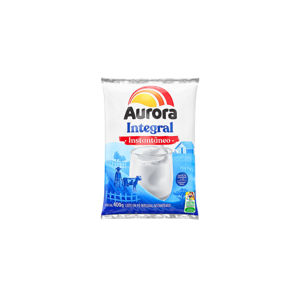 Leite em Pó Integral Aurora Sc 400g