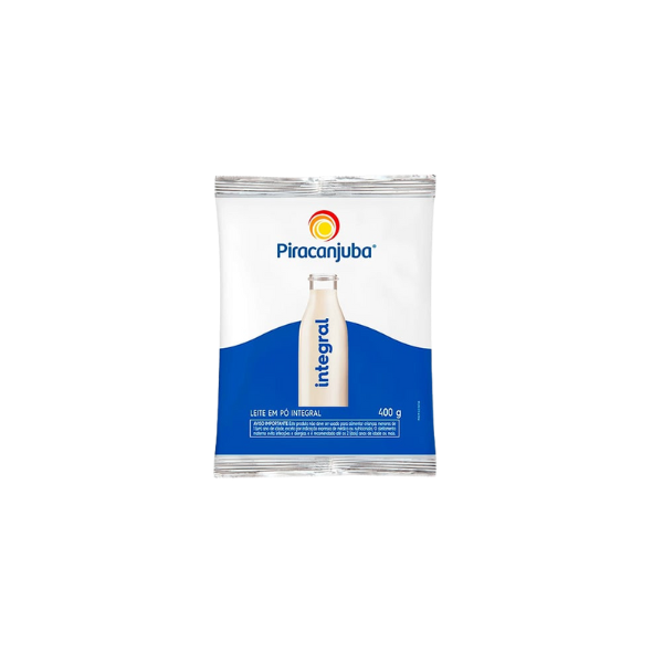 Leite em Pó Integral Piracanjuba Sc 400g