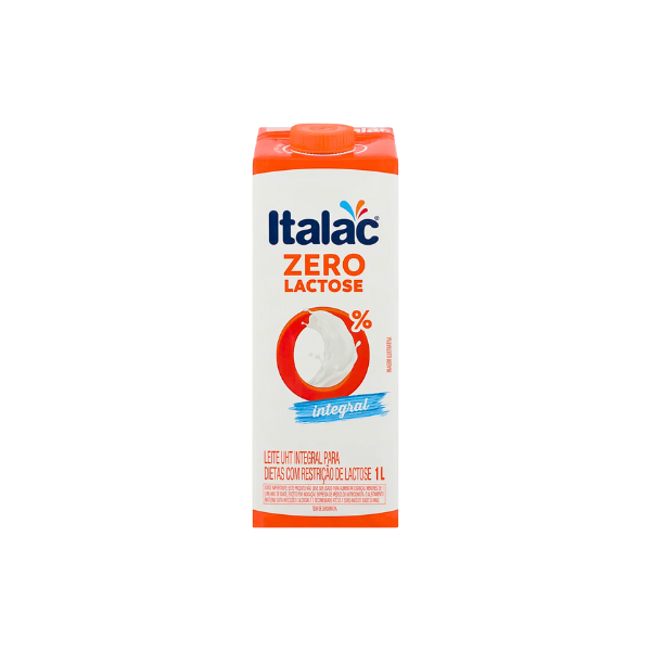 Leite Italac Zero Lactose Integral 1L