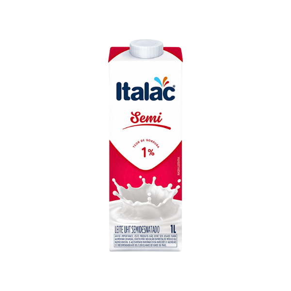 Leite Italac Semi Desnatado Lv 1l