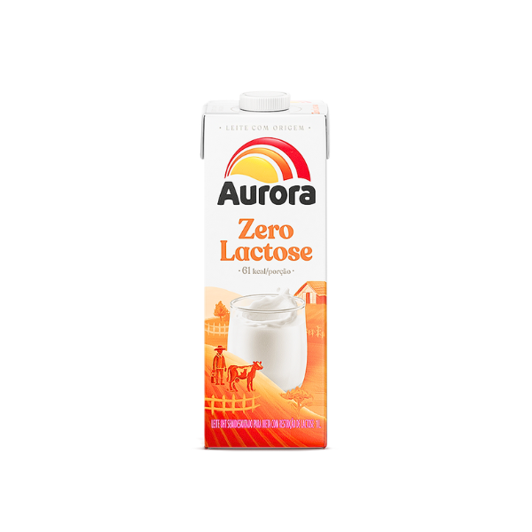 Leite Zero Lactose Aurora 1L