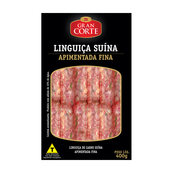 Linguiça Suína Gran Corte Apimentada Fina