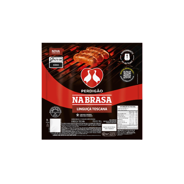 Linguiça Toscana Perdigão Na Brasa 700 g
