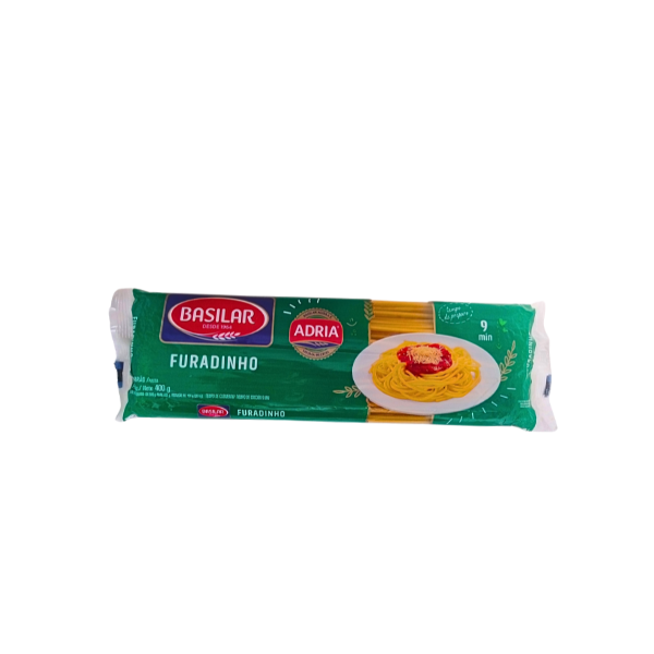 Macarrão Espaguete Furadinho Basilar