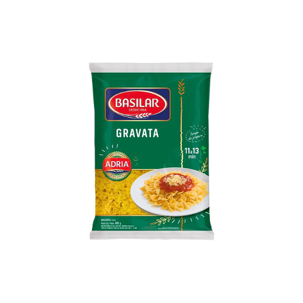 Macarrão Gravata Basilar