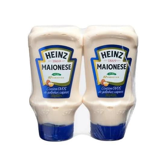 Maionese Duo Pack Heinz 390g