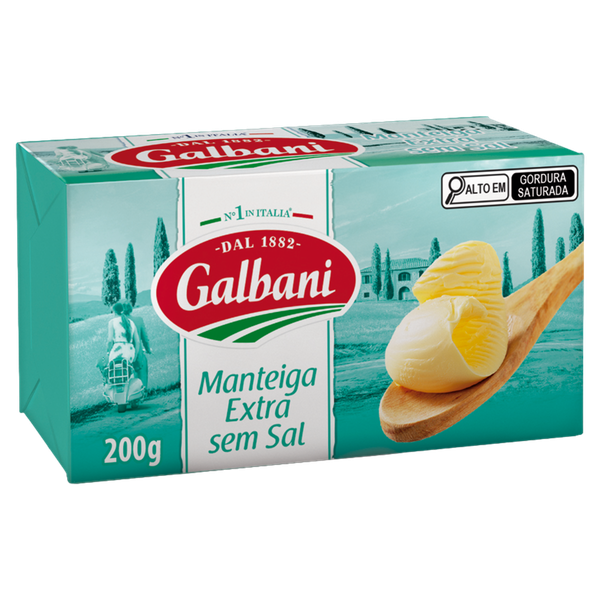 Manteiga Galbani S/ Sal  200g