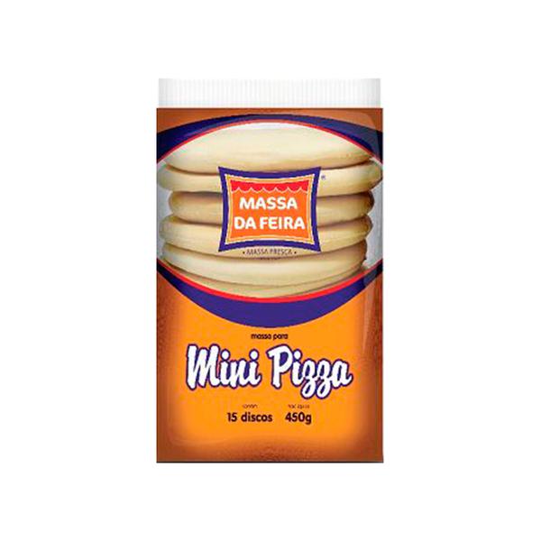 Massa Mini Pizza Da Feira 450g C/15