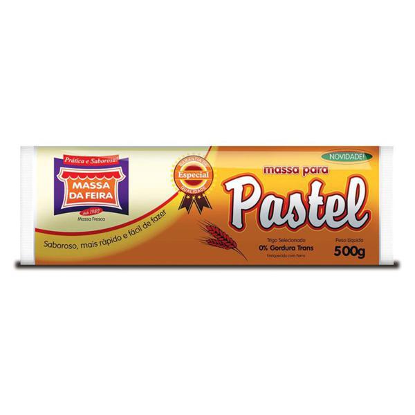 Massa Pastel Da Feira 500g