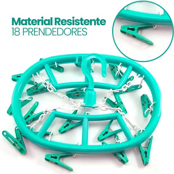 Mini Varal Red Macedo C/ 18 Prendedores