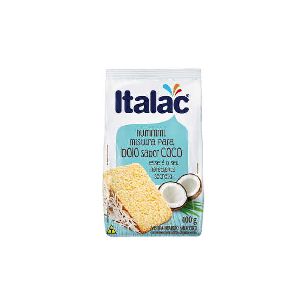 Mistura para Bolo Italac Coco 400g