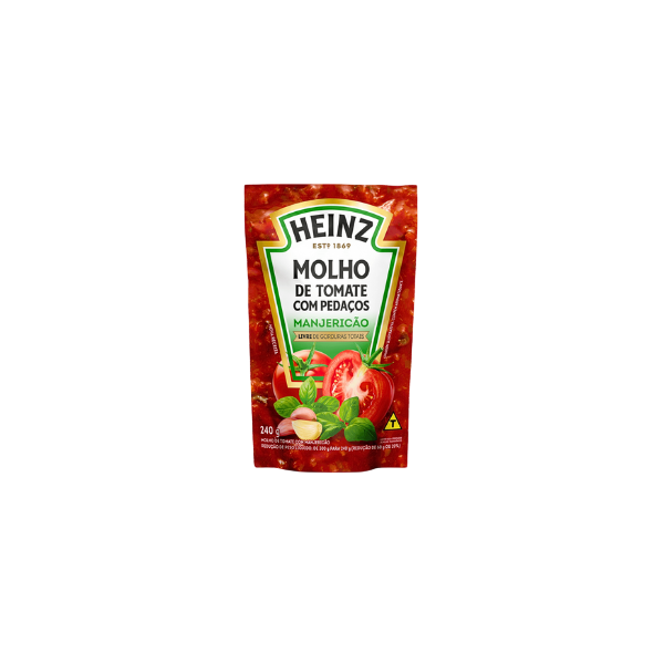 Molho de Tomate Heinz Manjericão Sc 240g
