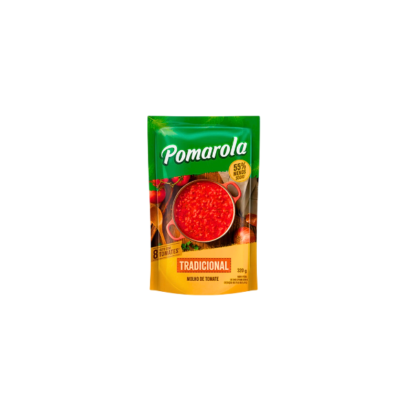 Molho de Tomate Pomarola Tradicional Sc 320g