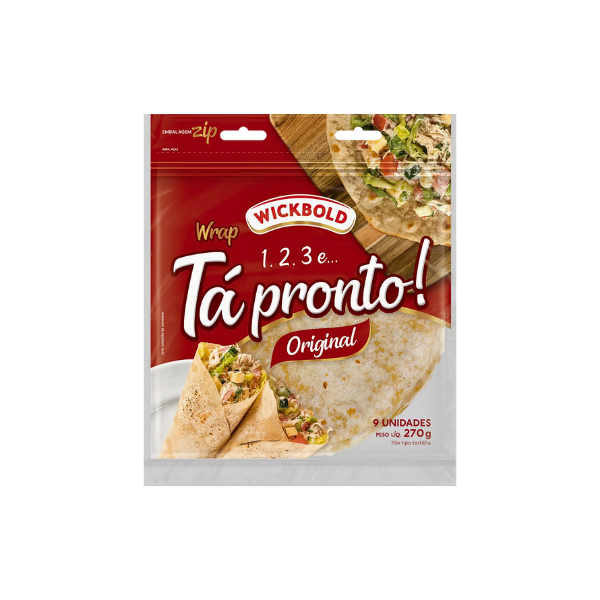 Pao Tortilha Wickbold Ta Pronto 270g