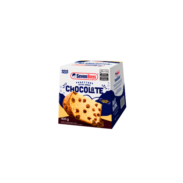 Panetone Gotas Seven Boys Chocolate