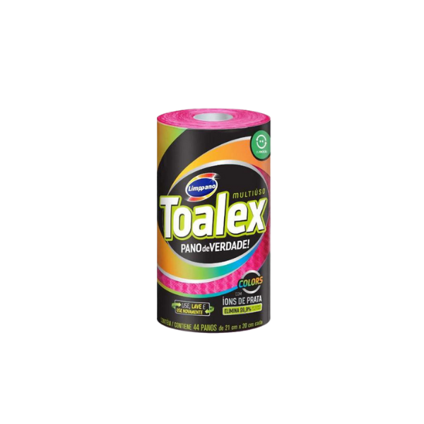 Pano Multiuso Toalex Limppano Rosa C/44