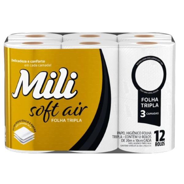 Papel Hig Soft Air Mili 20m C/ 12