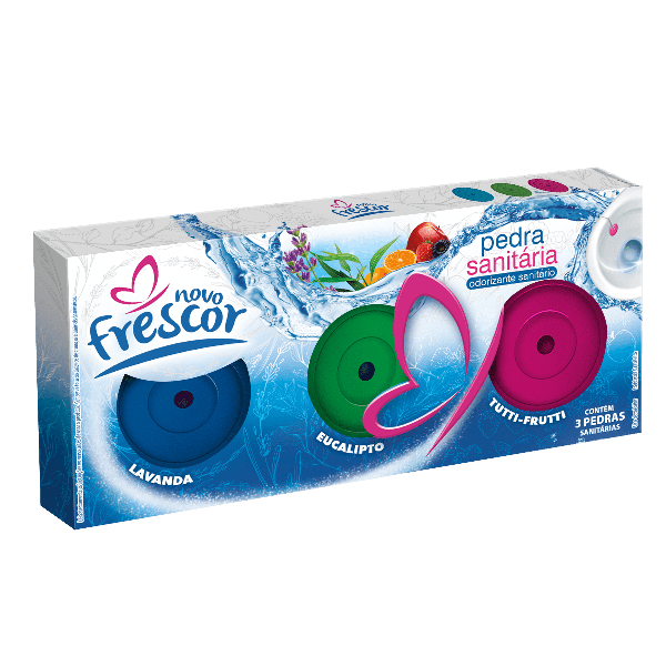 Pedra Sanit Novo Frescor C/ 3