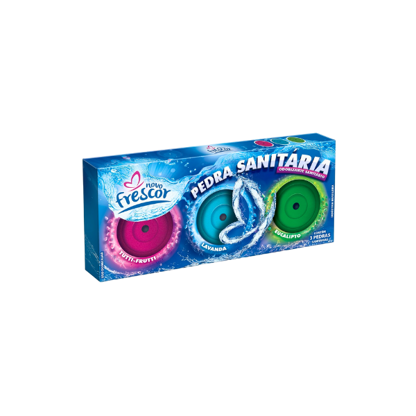 Desinf Sanit Pedra Novo Frescor C/3