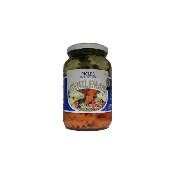 Picles Em Conserva Gentleman 300 Gr