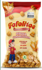 Pipoca Caramelizada Fofolitos 55g