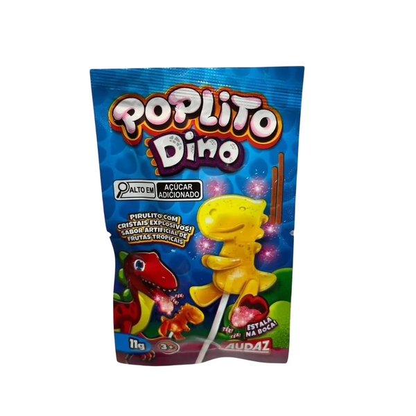 Pirulito C/ Cristais Explosivos Pop Lito 11g
