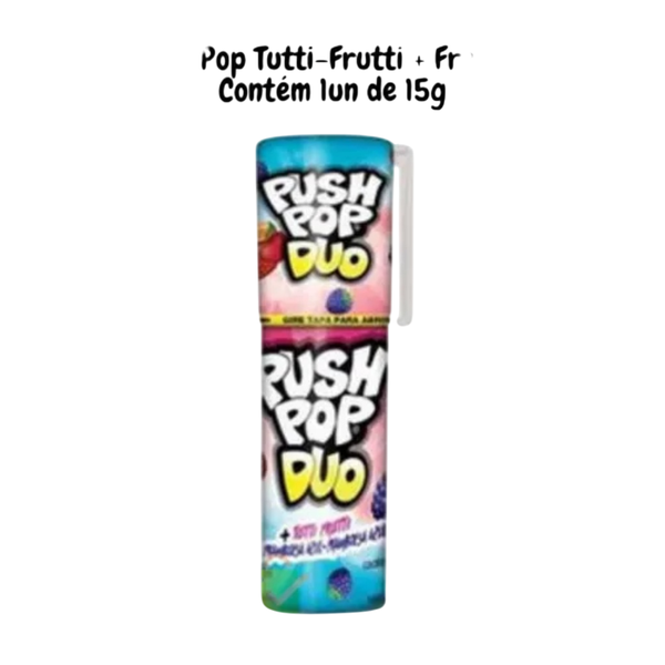 Pirulito Duo Push Pop 14g