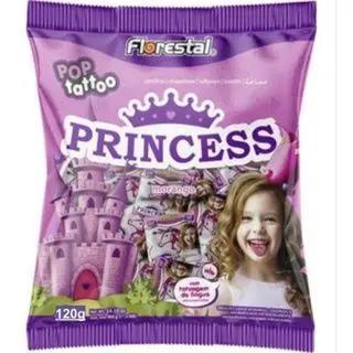 Pirulito Pop Tattoo Florestal 120g
