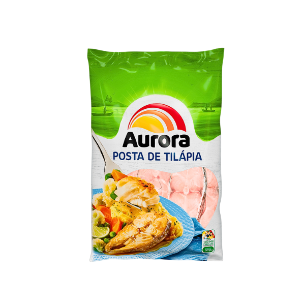 Posta de Tilápia Aurora Pct 400g