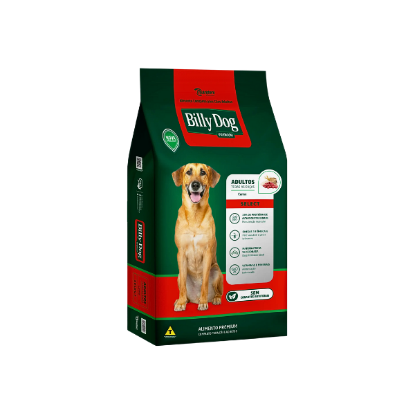 Racao P/ Cao Pct Billy Dog Select 1kg