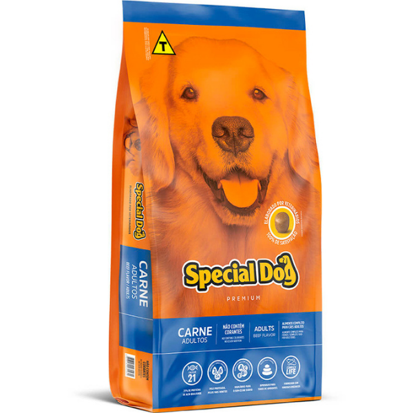 Ração para Cão Special Dog Carne 10,1Kg