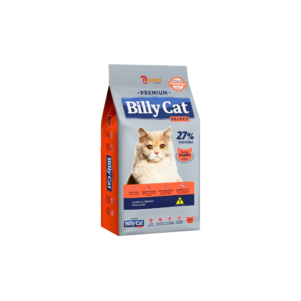Ração para Gato Billy Cat Salmão Pct