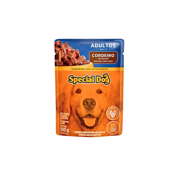 Ração para Cães Special Dog Sc Cordeiro 100g