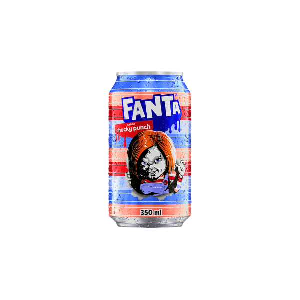 Refrigerante Fanta Chucky Punch Lata 350ml